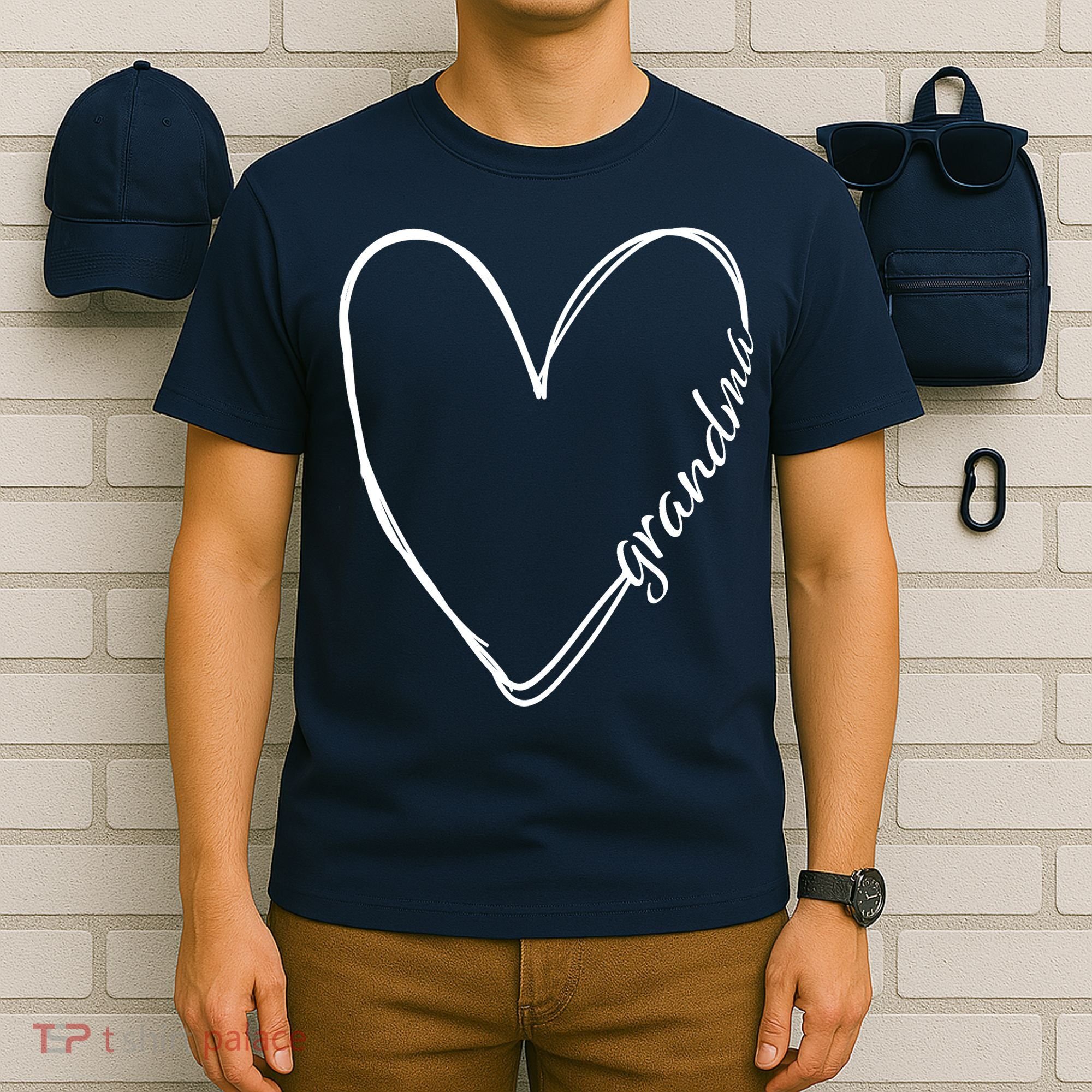 Grandma Heart Symbol T-Shirt