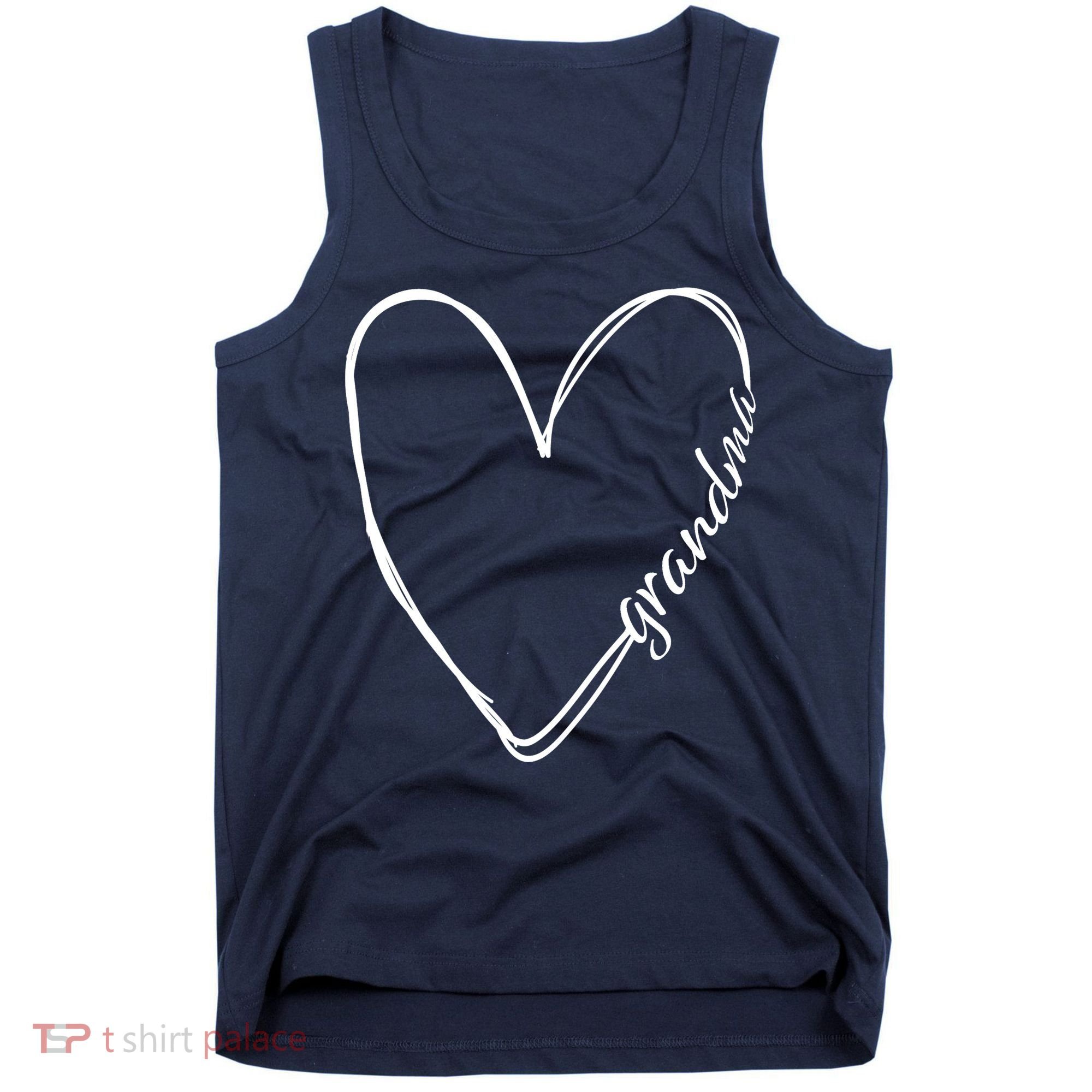 Grandma Heart Symbol Tank Top
