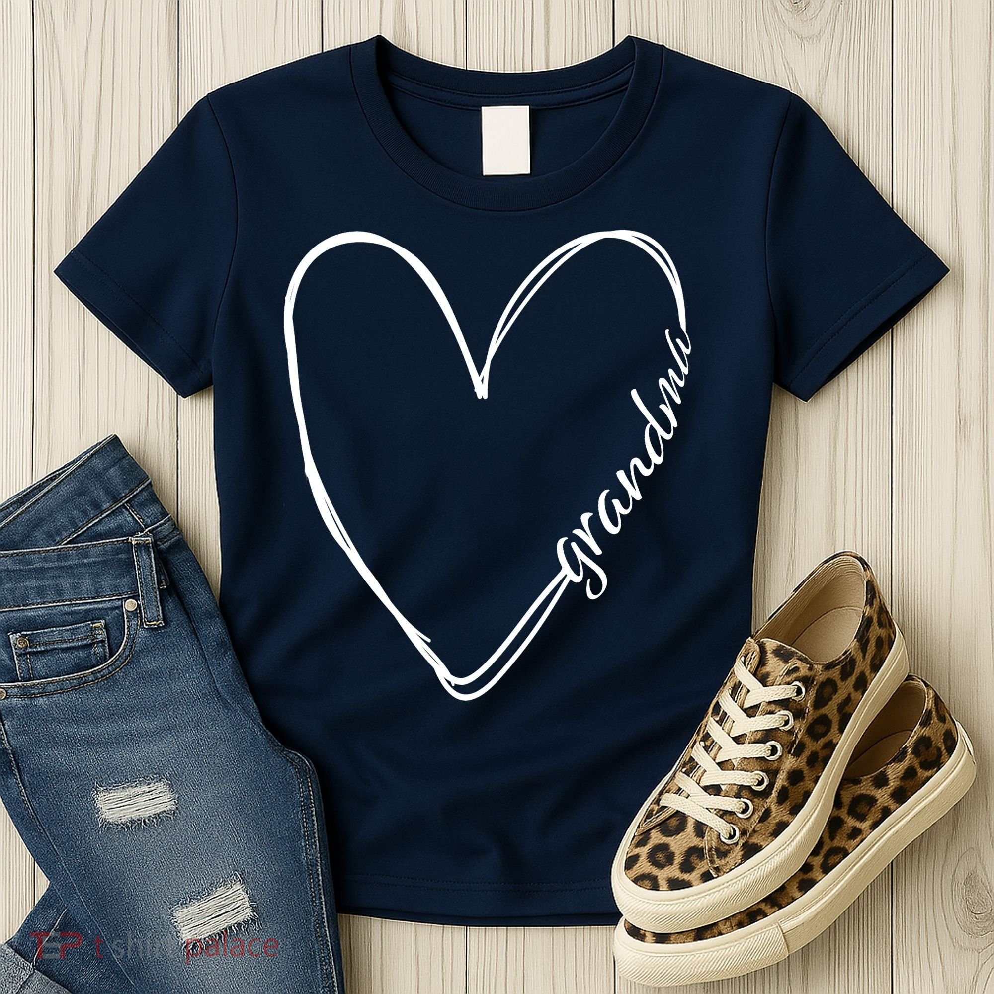 Grandma Heart Symbol Women's T-Shirt