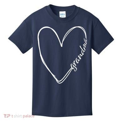 Grandma Heart Symbol Kids T-Shirt