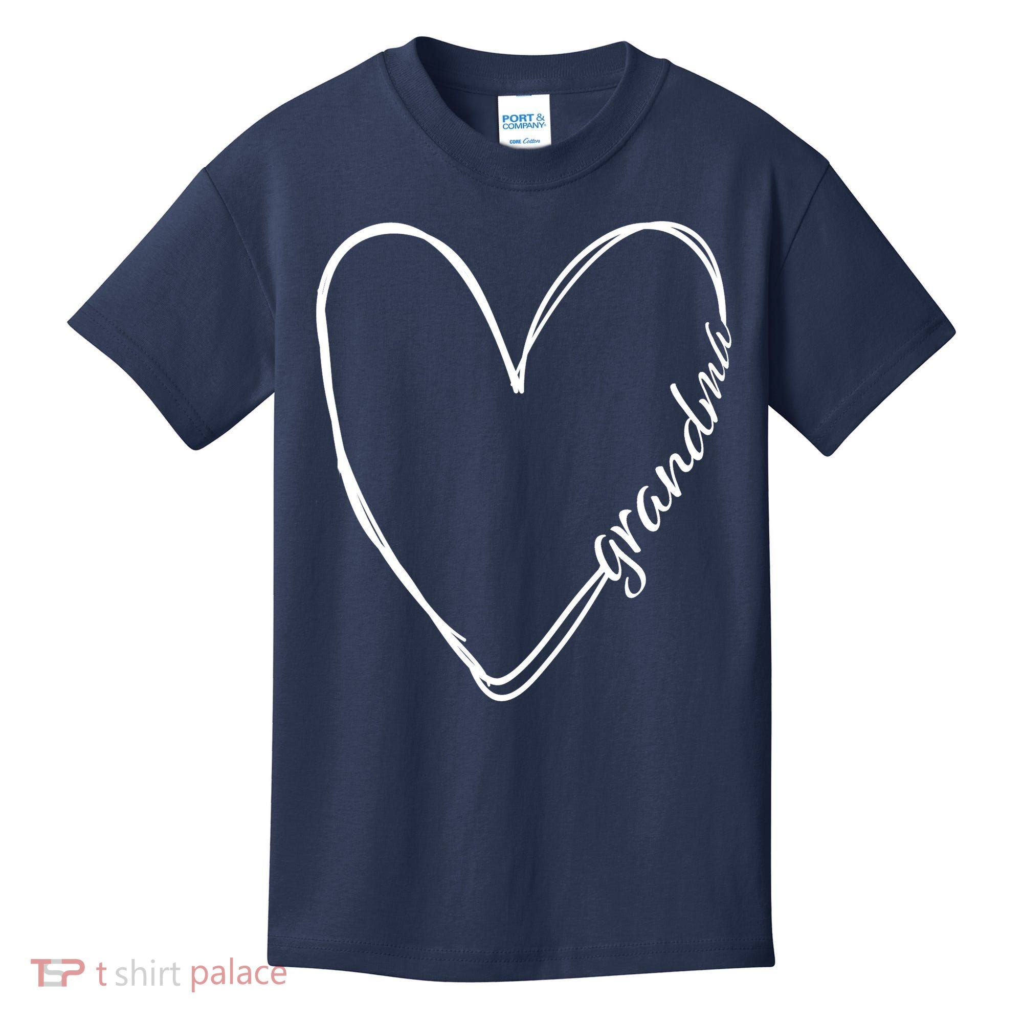 Grandma Heart Symbol Kids T-Shirt