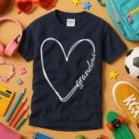 Grandma Heart Symbol Kids T-Shirt thumb 3