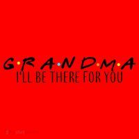 Grandma I'll Be There For You Santa Hat thumb 1