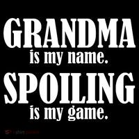 Grandma Is My Name Spoiling Is My Game Women's Hoodie thumb 2