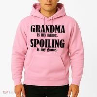 Grandma Is My Name Spoiling Is My Game Hoodie thumb 2