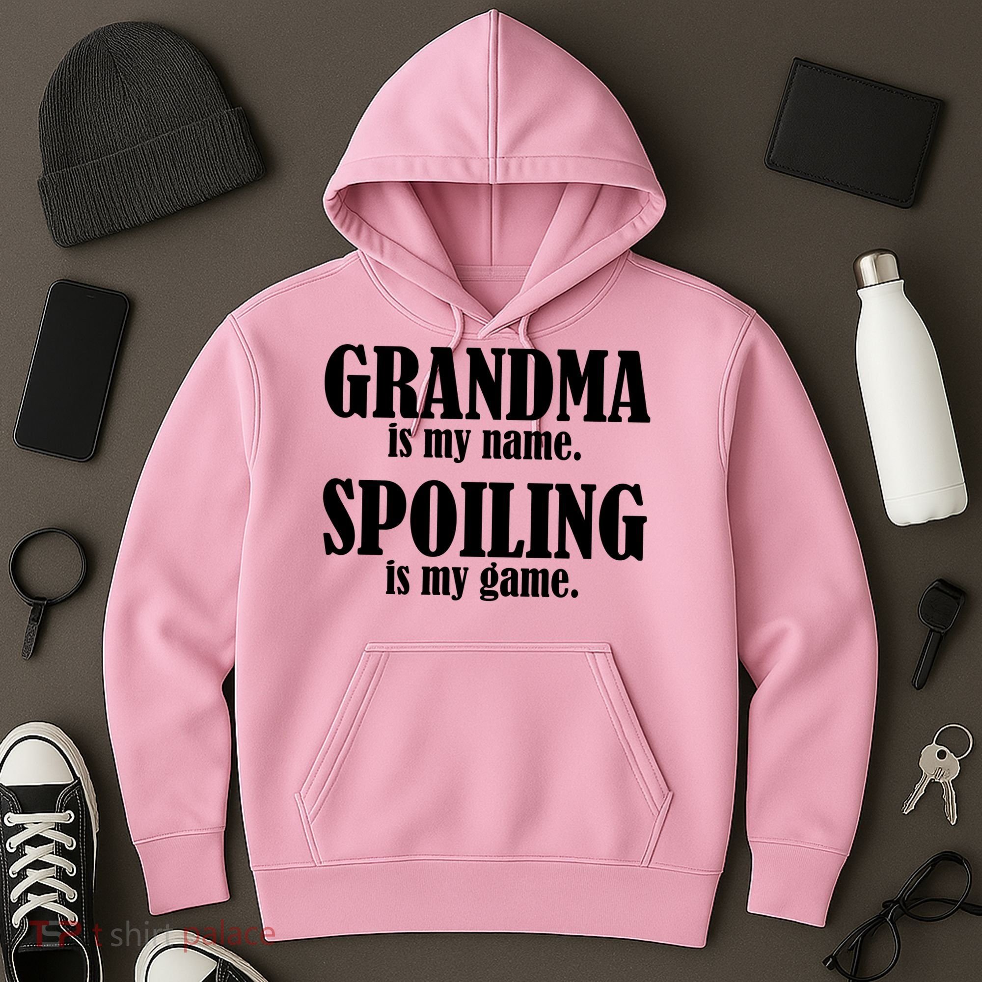 Grandma Is My Name Spoiling Is My Game Hoodie