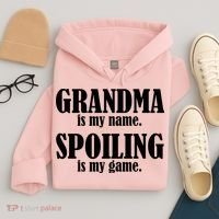 Grandma Is My Name Spoiling Is My Game Hoodie thumb 4