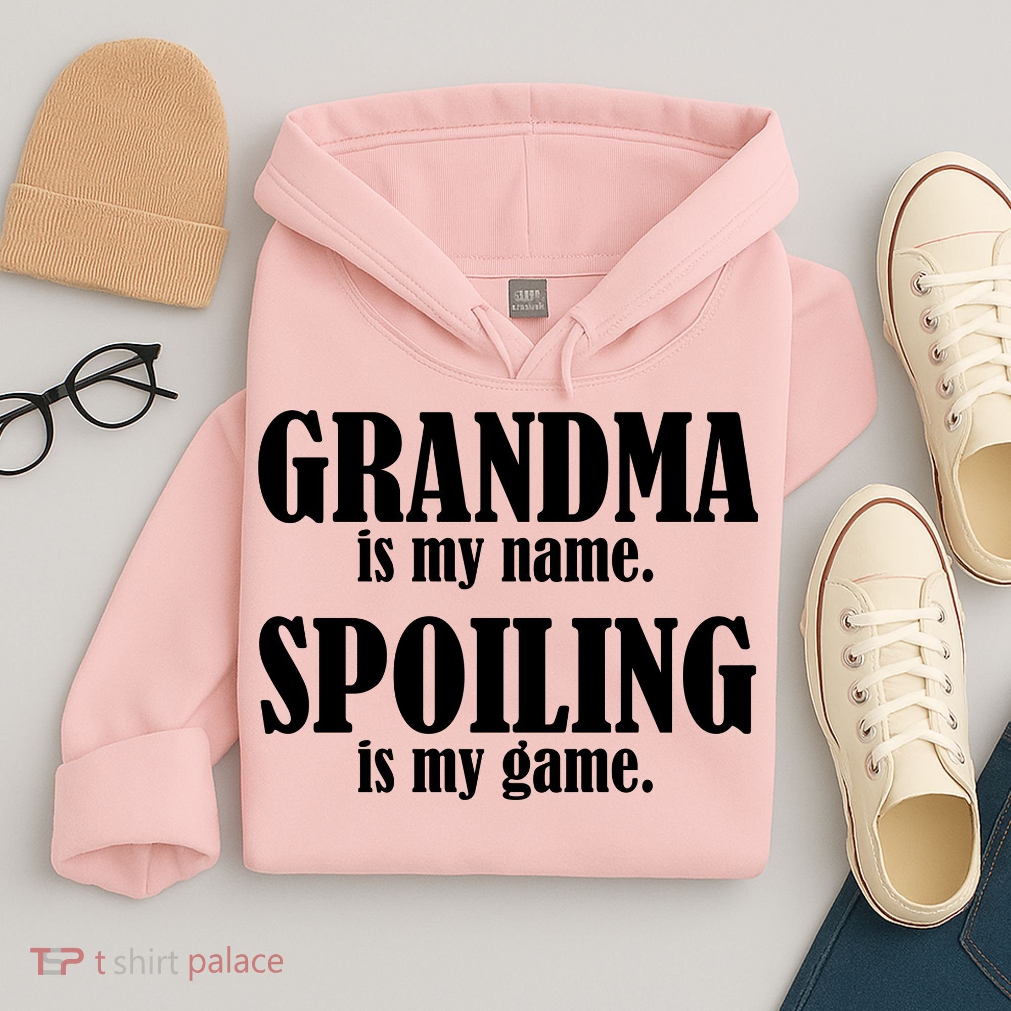 Grandma Is My Name Spoiling Is My Game Hoodie