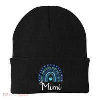Grandma MiMi Blue Leopard Rainbow Beanie thumb 0