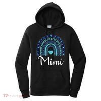 Grandma MiMi Blue Leopard Rainbow Women's Hoodie thumb 0
