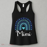 Grandma MiMi Blue Leopard Rainbow Women's Tank Top thumb 3