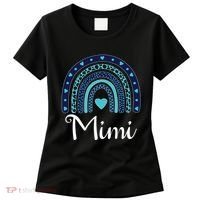 Grandma MiMi Blue Leopard Rainbow Women's T-Shirt thumb 0