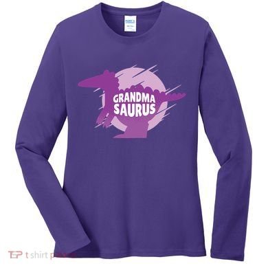 Grandma Saurus Women's Long Sleeve Shirt