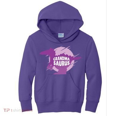 Grandma Saurus Kids Hoodie