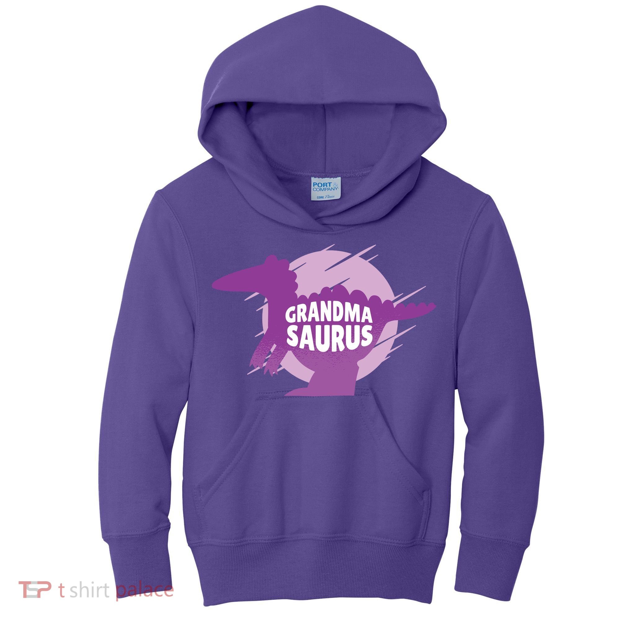 Grandma Saurus Kids Hoodie