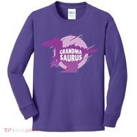 Grandma Saurus Kids Long Sleeve Shirt thumb 0