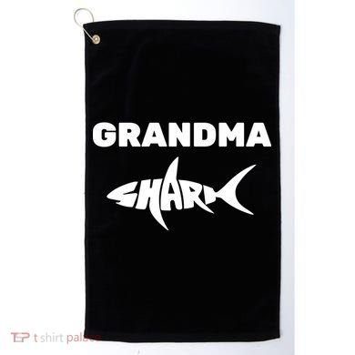 Grandma Shark Golf Towel