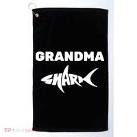 Grandma Shark Golf Towel thumb 0