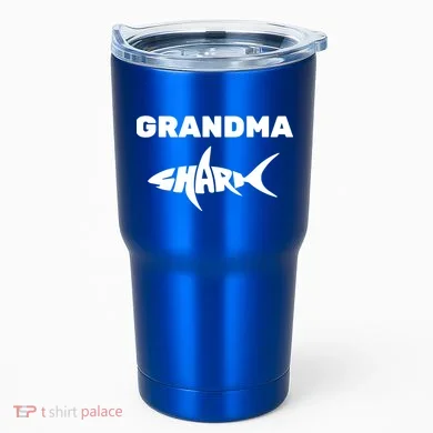 Grandma Shark Tumbler