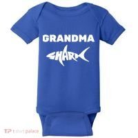 Grandma Shark Baby Bodysuit thumb 0