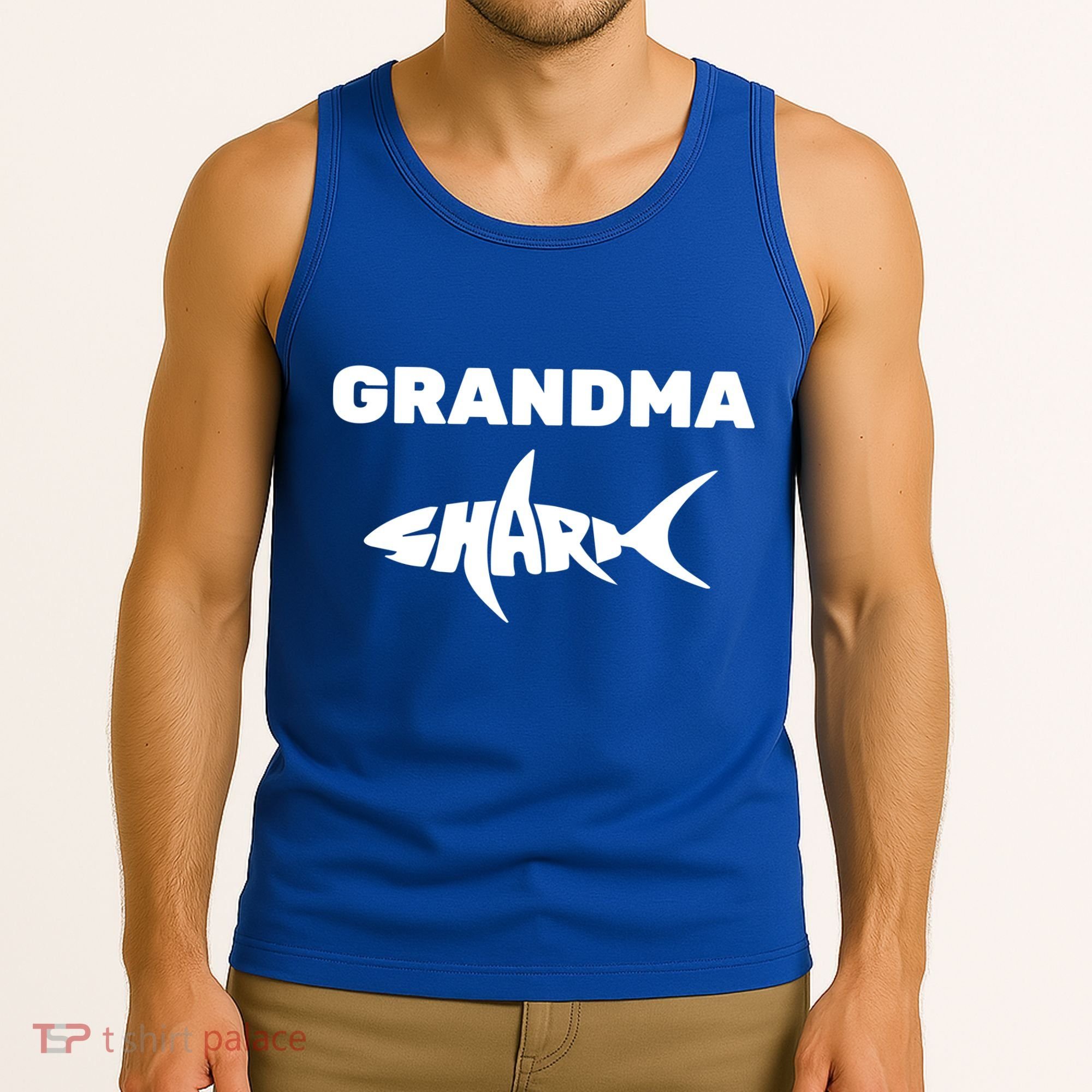 Grandma Shark Tank Top