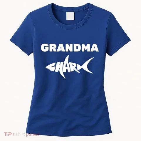 Grandma Shark Women's T-Shirt in the selected color