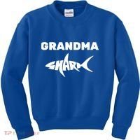 Grandma Shark Kids Sweatshirt thumb 0