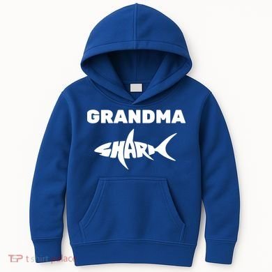 Grandma Shark Kids Hoodie