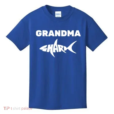 Grandma Shark Kids T-Shirt
