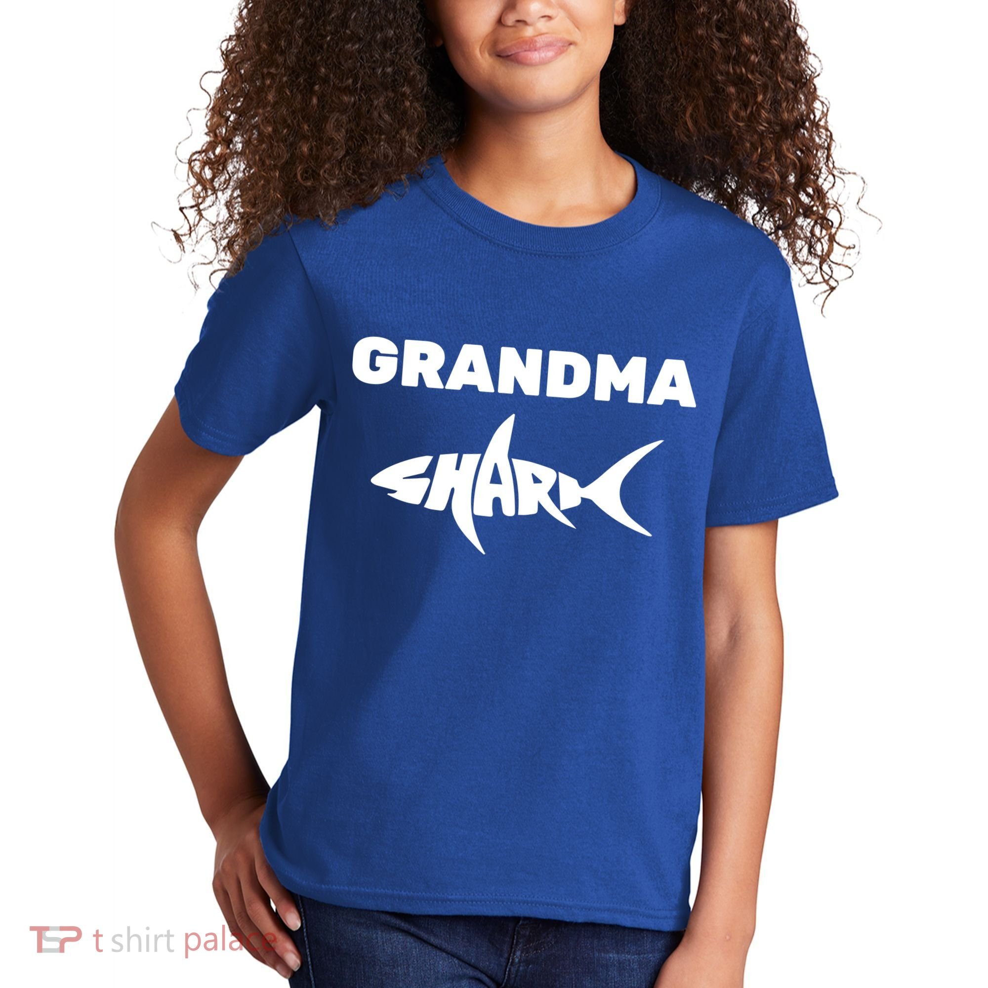 Grandma Shark Kids T-Shirt