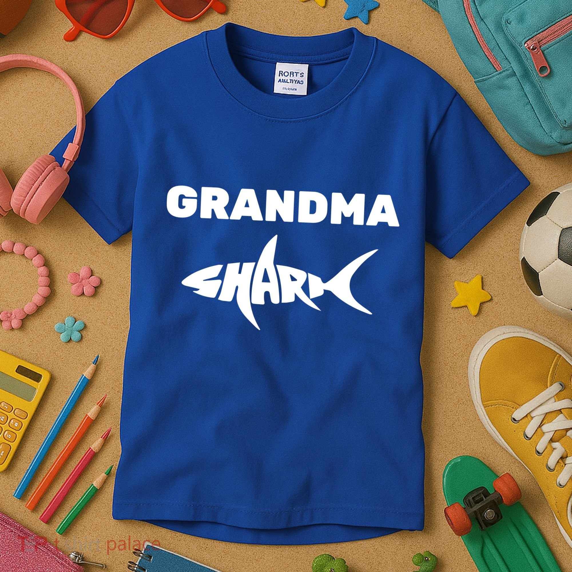 Grandma Shark Kids T-Shirt