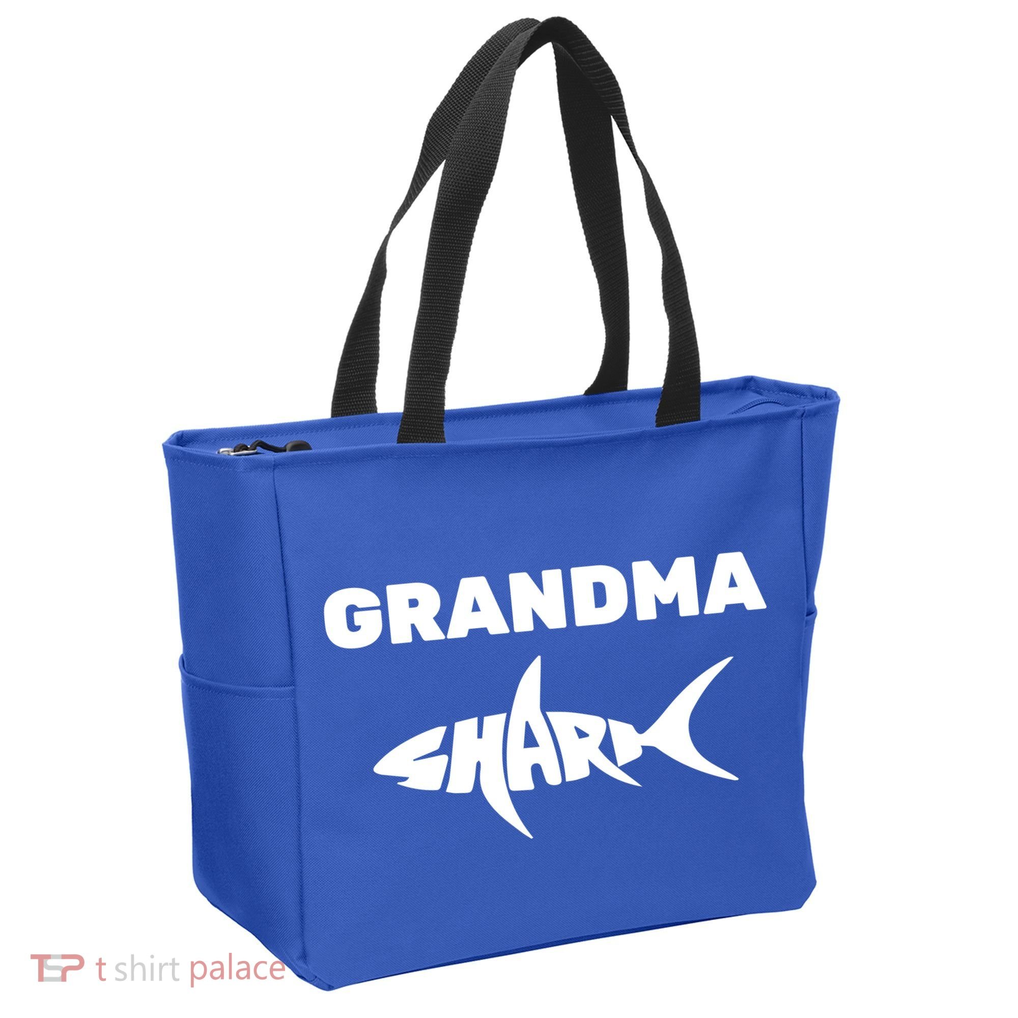 Grandma Shark Tote Bag