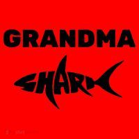 Grandma Shark Santa Hat thumb 1