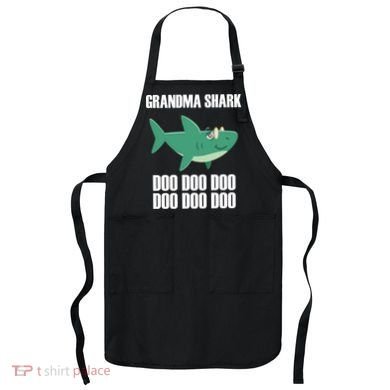 Grandma Shark Doo Apron