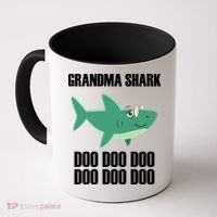 Grandma Shark Doo Coffee Mug thumb 0