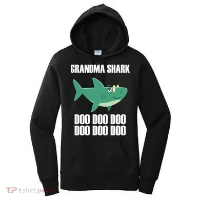 Grandma Shark Doo Women's Hoodie