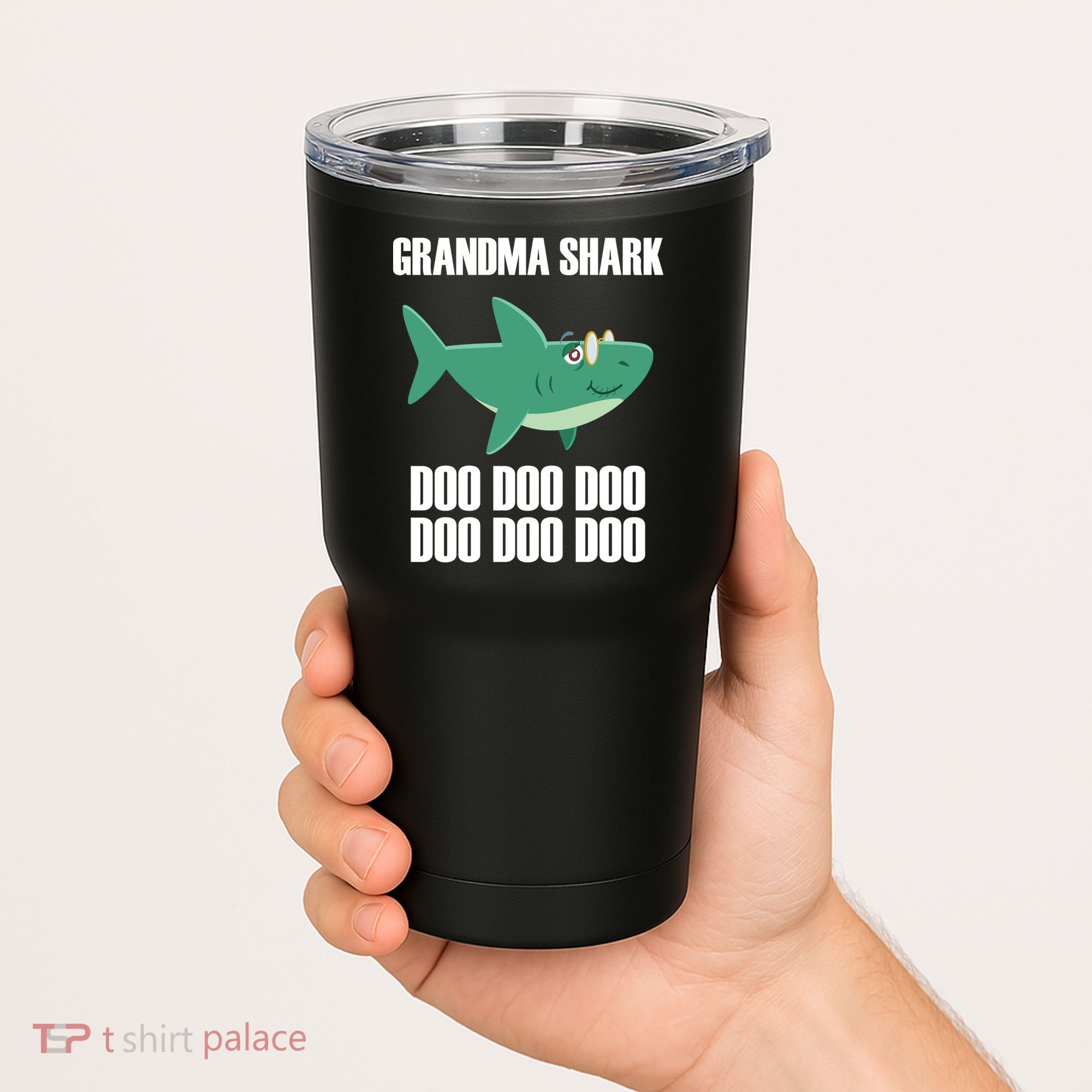 Grandma Shark Doo Tumbler