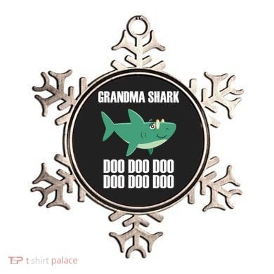 Grandma Shark Doo Ornament