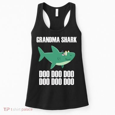 Grandma Shark Doo Women's Tank Top