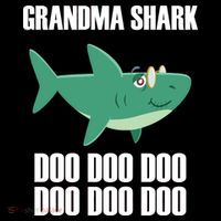 Grandma Shark Doo Women's Tank Top thumb 5
