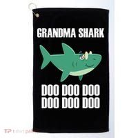 Grandma Shark Doo Golf Towel thumb 0