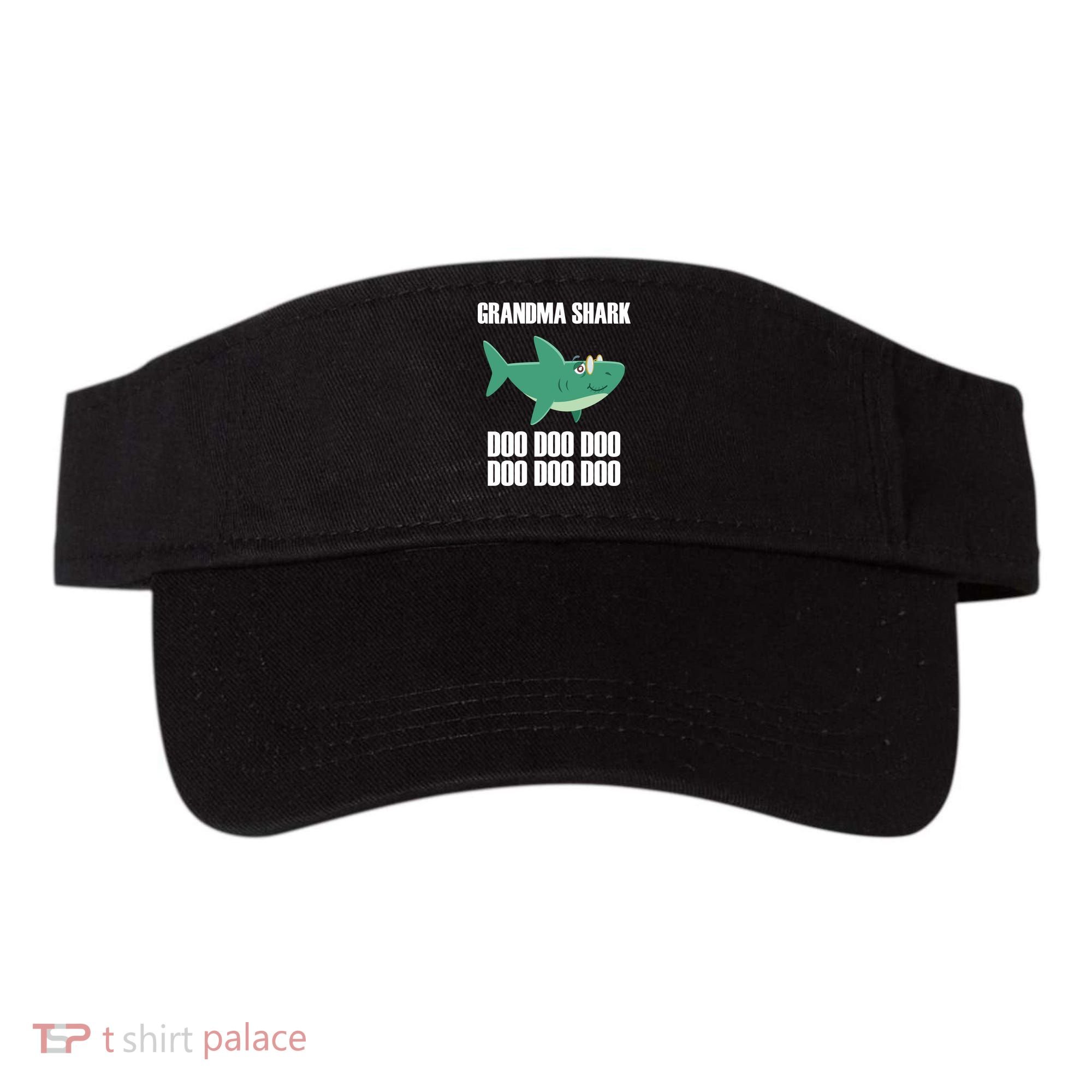 Grandma Shark Doo Visor