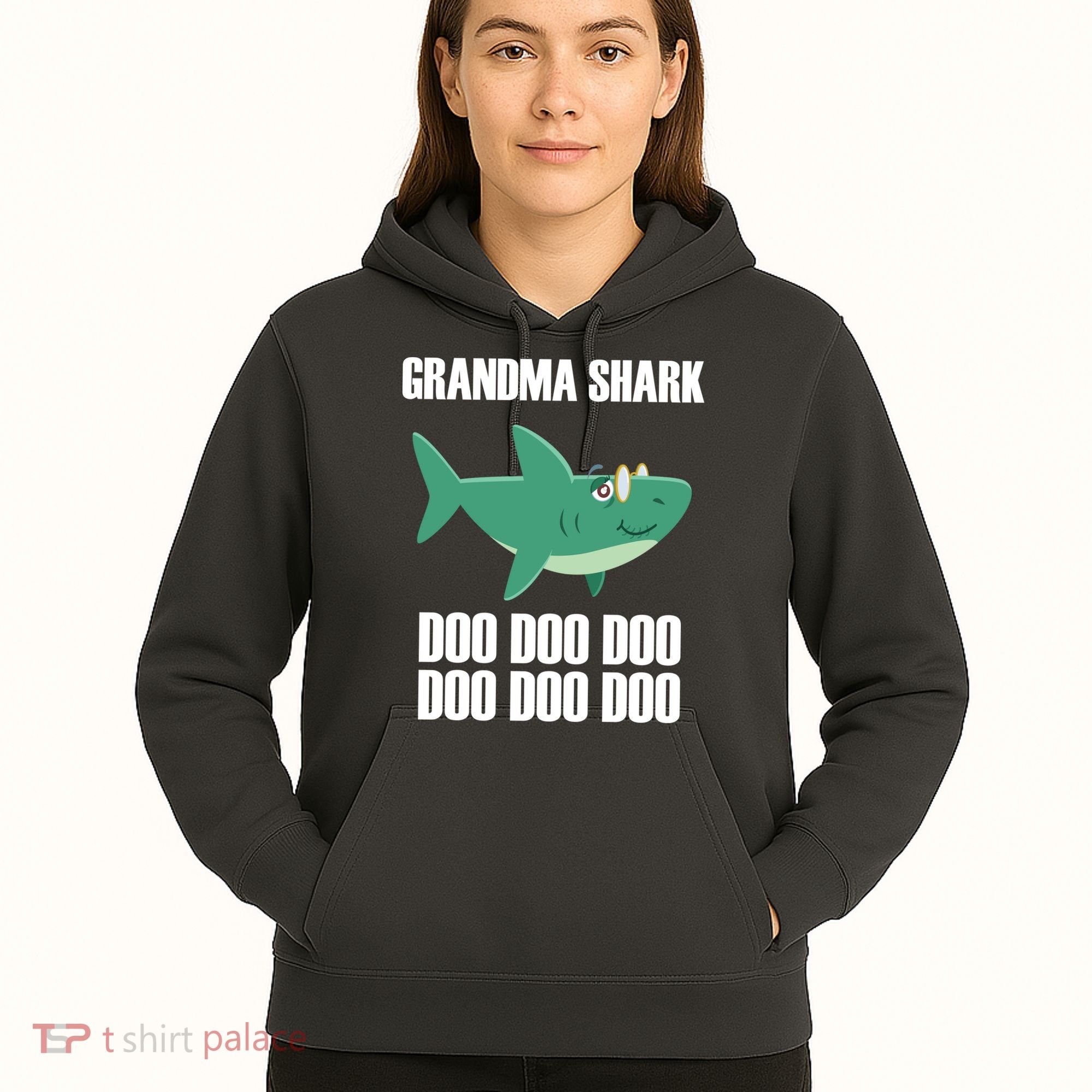 Grandma Shark Doo Hoodie