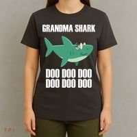 Grandma Shark Doo T-Shirt thumb 4