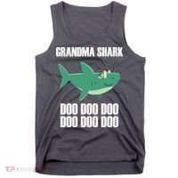 Grandma Shark Doo Tank Top thumb 0