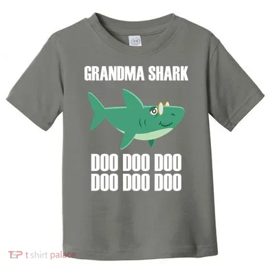 Grandma Shark Doo Toddler T-Shirt