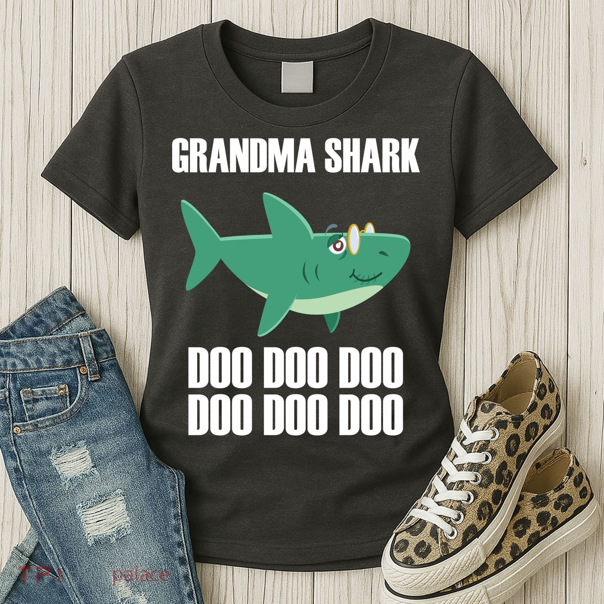 Grandma Shark Doo Women's T-Shirt