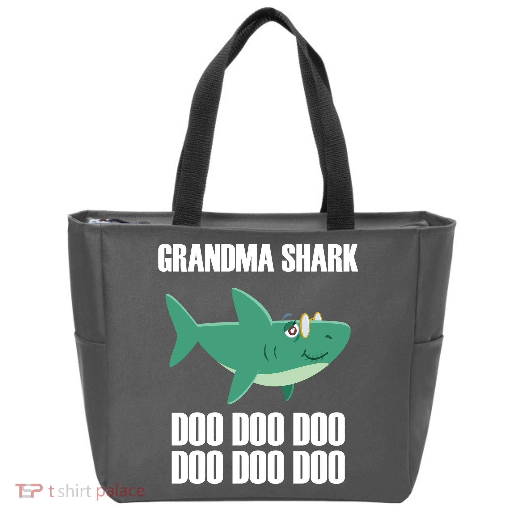 Grandma Shark Doo Tote Bag