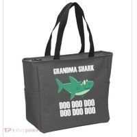 Grandma Shark Doo Tote Bag thumb 2