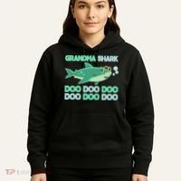 Grandma Shark Doo Doo Doo Hoodie thumb 5